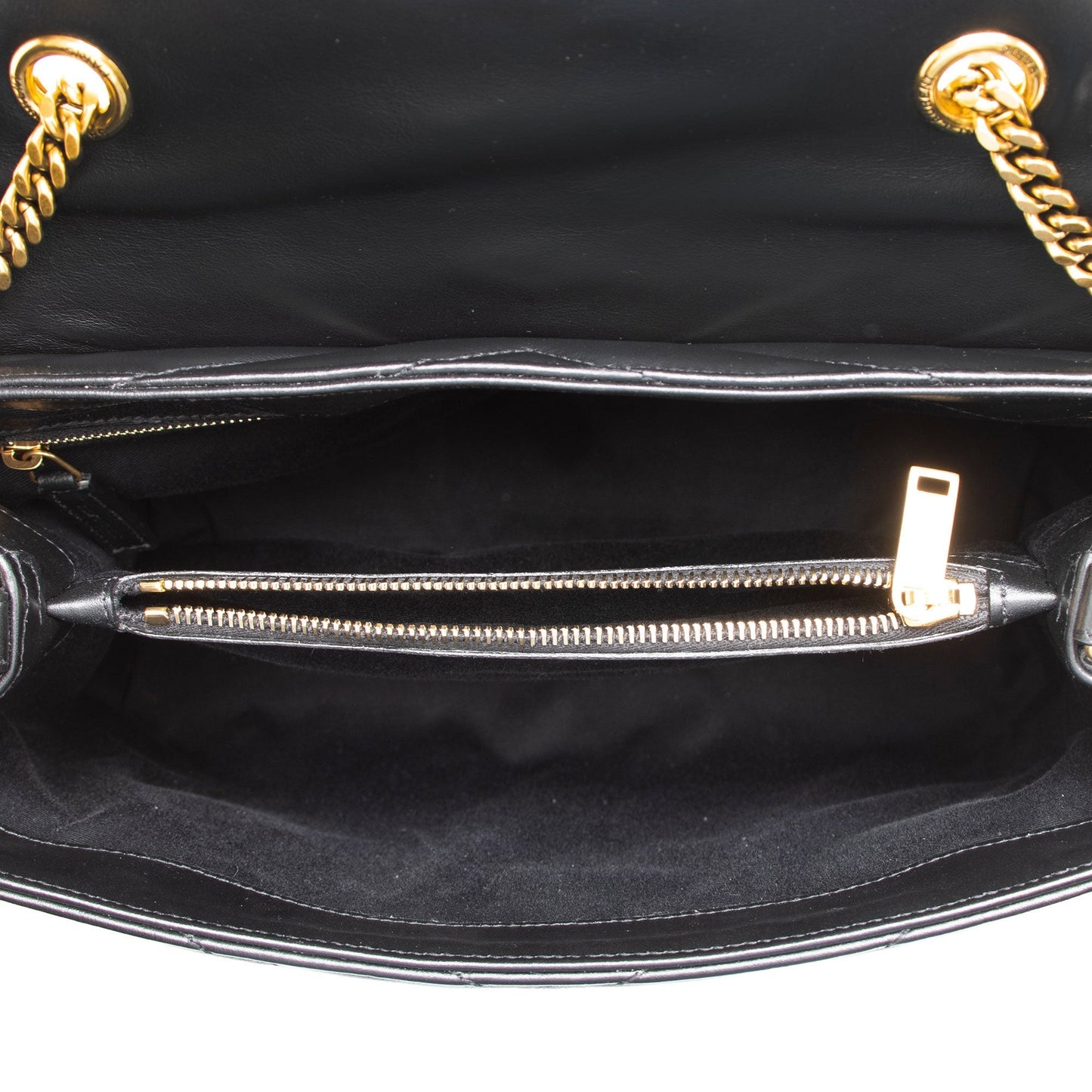 Saint Laurent Matelasse Calfskin Monogram LouLou Chain Medium Shoulder Bag m6cEGy