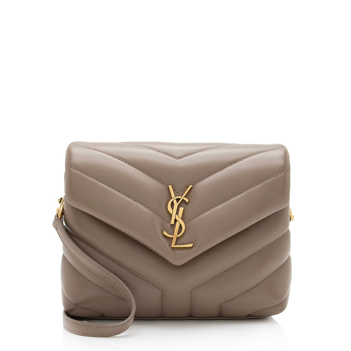 Saint Laurent Matelasse Calfskin Monogram LouLou Toy Crossbody Bag IxNLUP