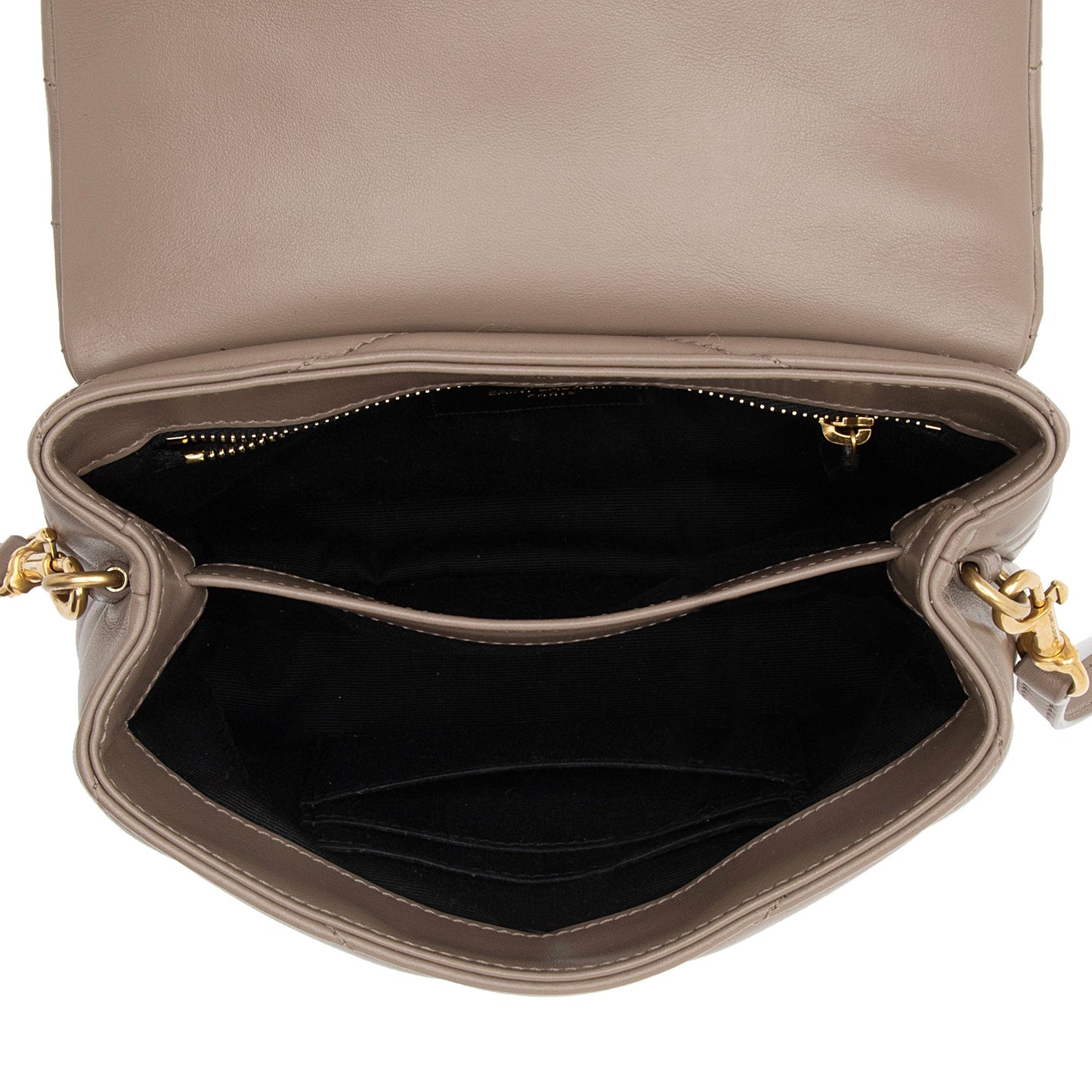Saint Laurent Matelasse Calfskin Monogram LouLou Toy Crossbody Bag IxNLUP