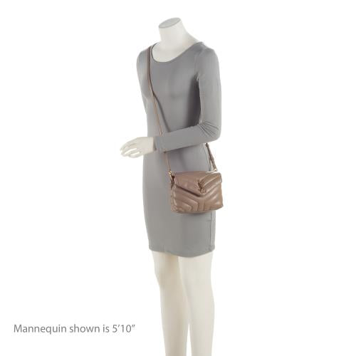 Saint Laurent Matelasse Calfskin Monogram LouLou Toy Crossbody Bag IxNLUP