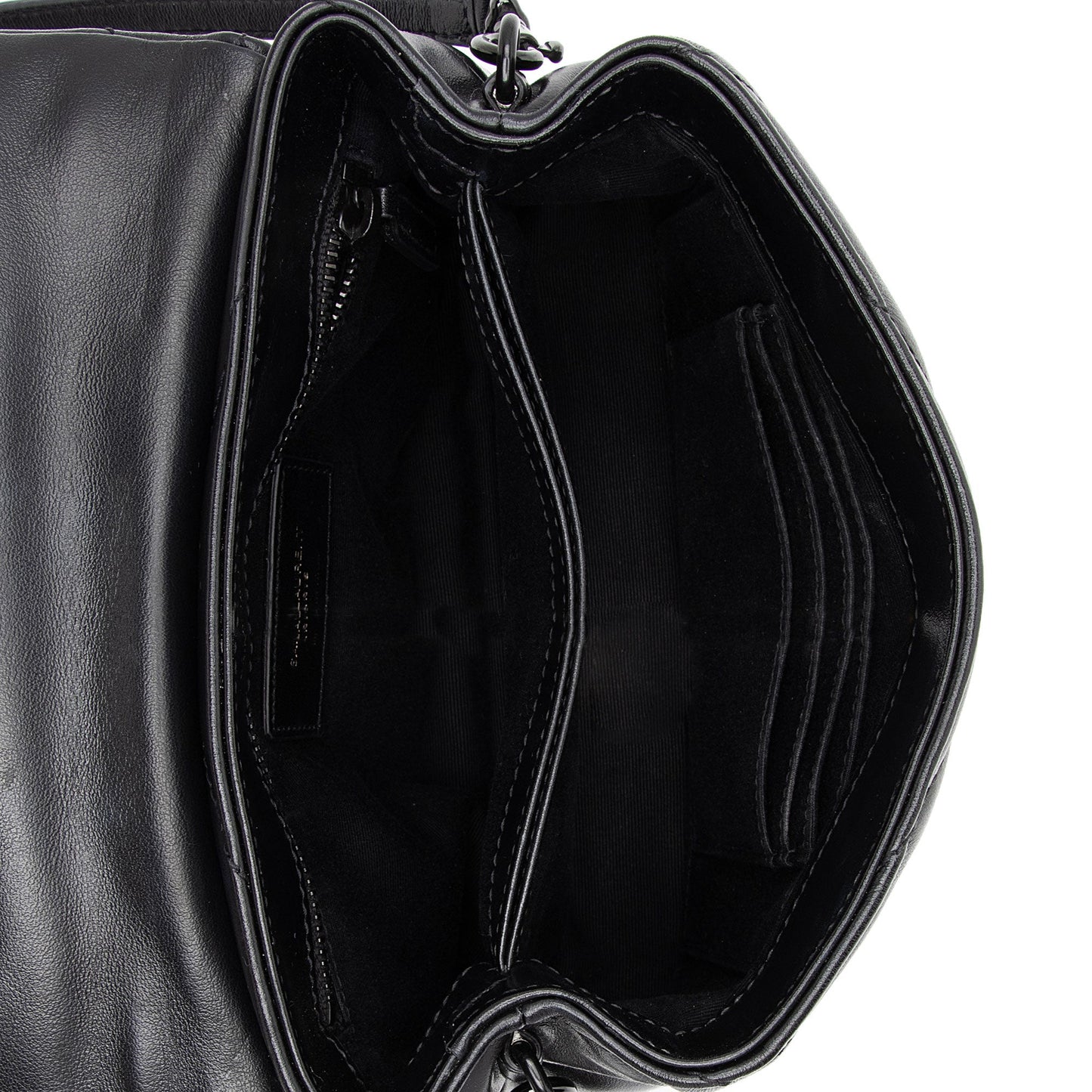Saint Laurent Matelasse Calfskin Monogram LouLou Toy Crossbody mABiaH