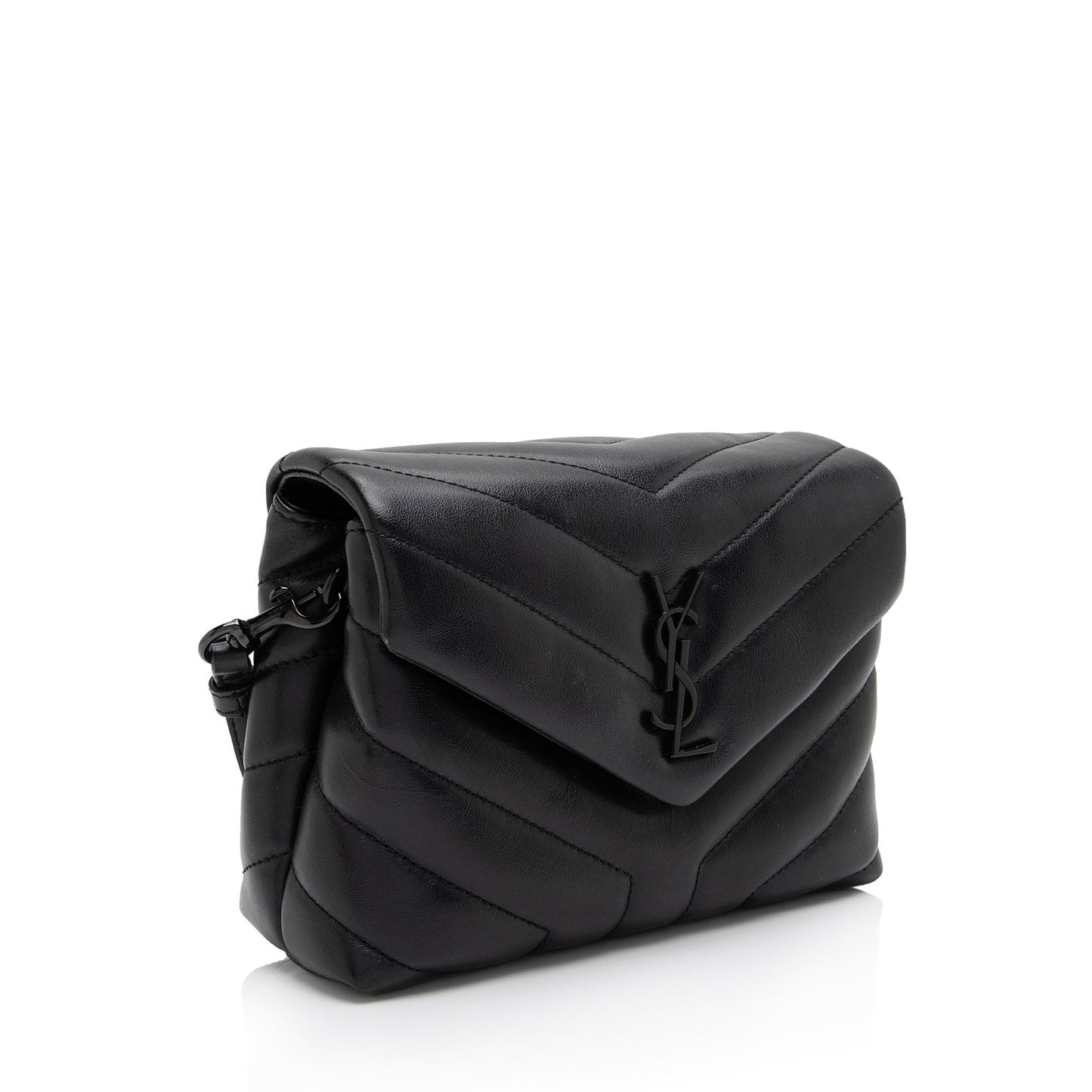 Saint Laurent Matelasse Calfskin Monogram LouLou Toy Crossbody mABiaH