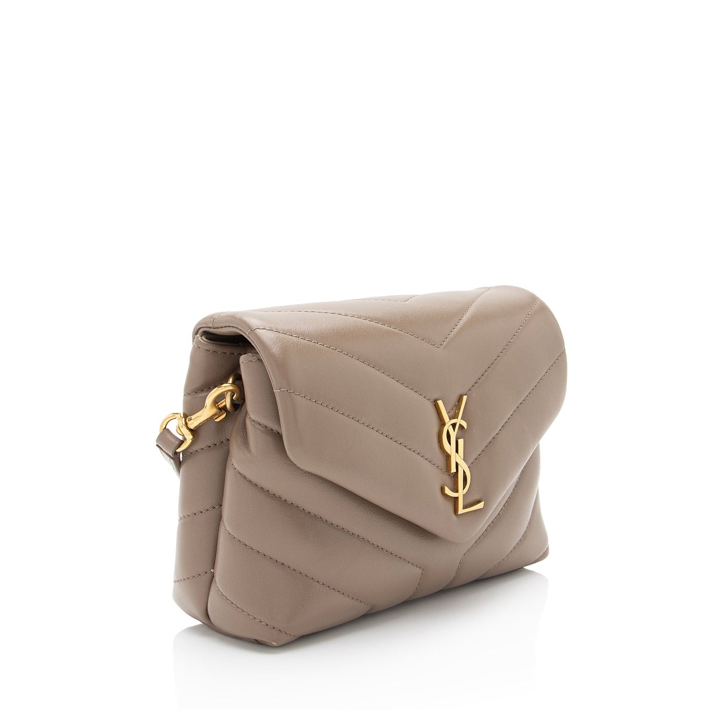 Saint Laurent Matelasse Calfskin Monogram LouLou Toy Crossbody Bag ldIeOn