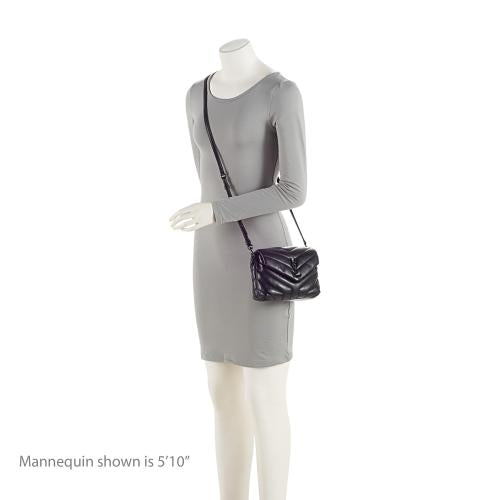 Saint Laurent Matelasse Calfskin Monogram LouLou Toy Crossbody Bag l0zOOf