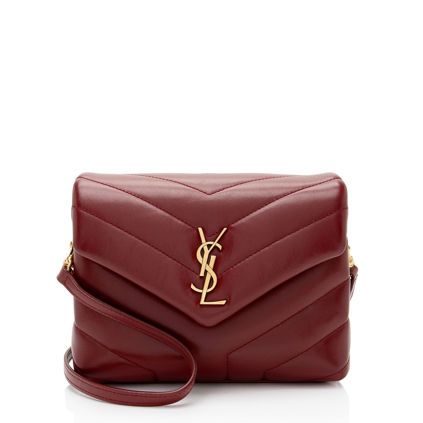 Saint Laurent Matelasse Calfskin Monogram LouLou Toy Crossbody PXzdWg