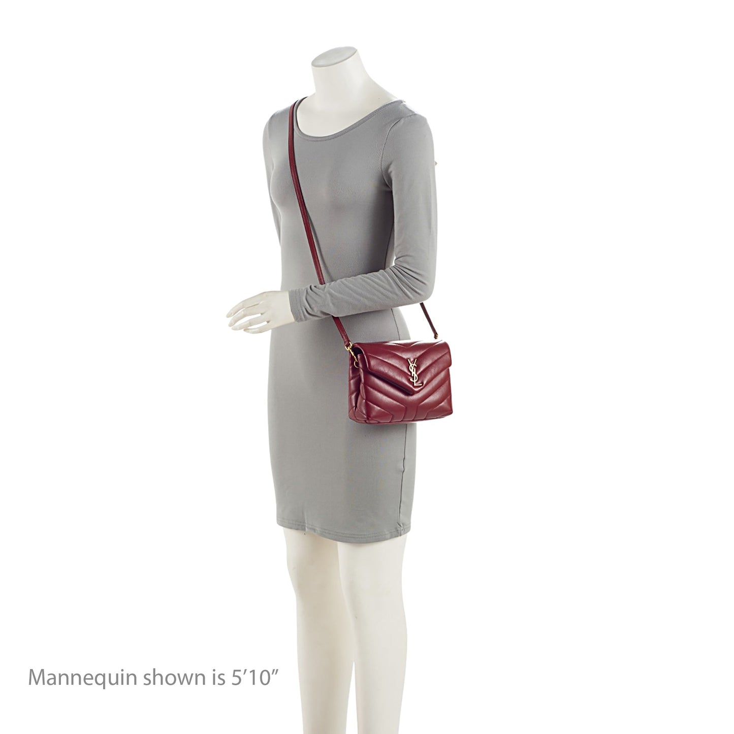 Saint Laurent Matelasse Calfskin Monogram LouLou Toy Crossbody PXzdWg