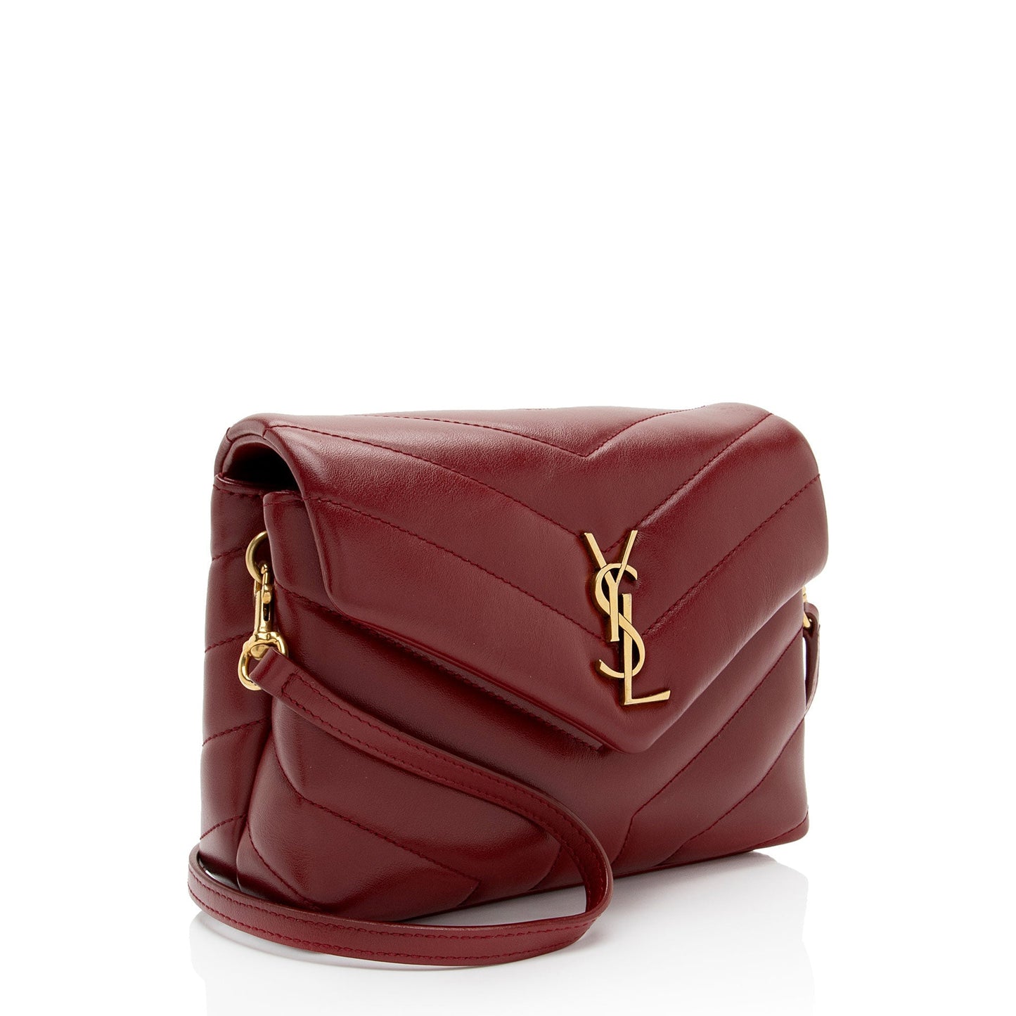 Saint Laurent Matelasse Calfskin Monogram LouLou Toy Crossbody PXzdWg