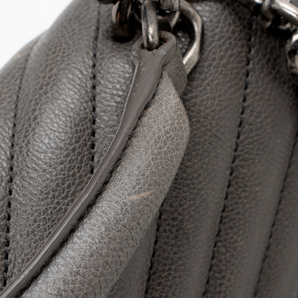 Saint Laurent Matelasse Calfskin Monogram Medium College Shoulder Bag 16571