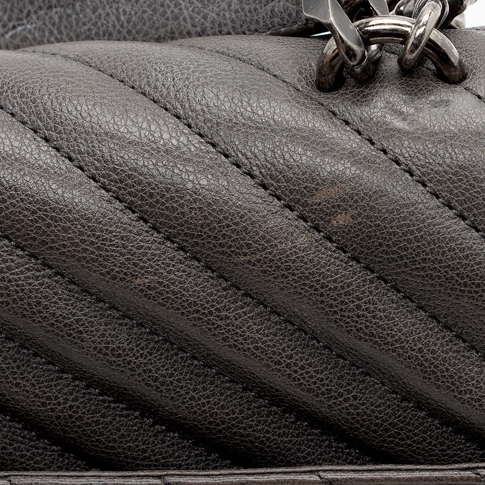 Saint Laurent Matelasse Calfskin Monogram Medium College Shoulder Bag 16571