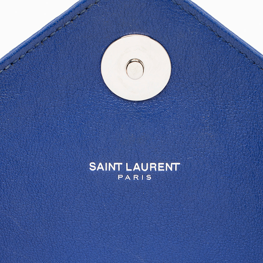 Saint Laurent Matelasse Calfskin Monogram College Medium Shoulder Bag 19462