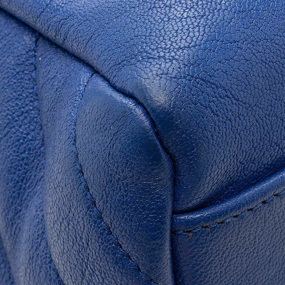 Saint Laurent Matelasse Calfskin Monogram College Medium Shoulder Bag 19462