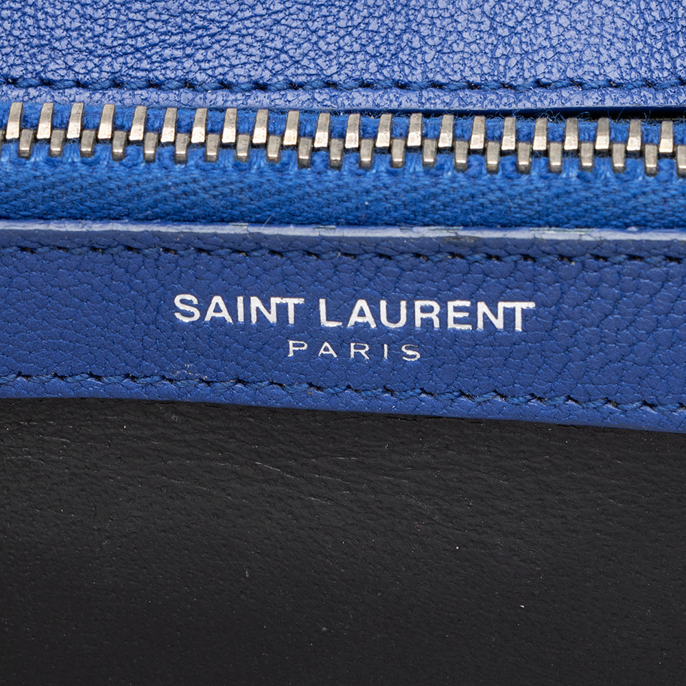 Saint Laurent Matelasse Calfskin Monogram College Medium Shoulder Bag 19462