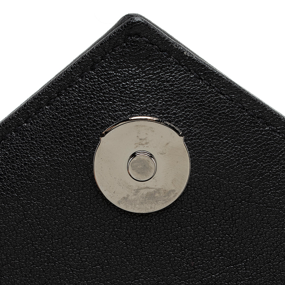 Saint Laurent Matelasse Calfskin Monogram Medium College Top Handle Bag 20778