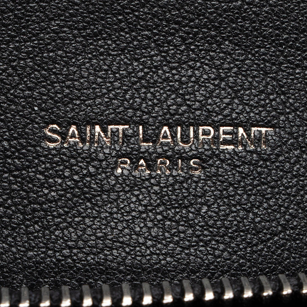 Saint Laurent Matelasse Calfskin Monogram Medium College Top Handle Bag 20778