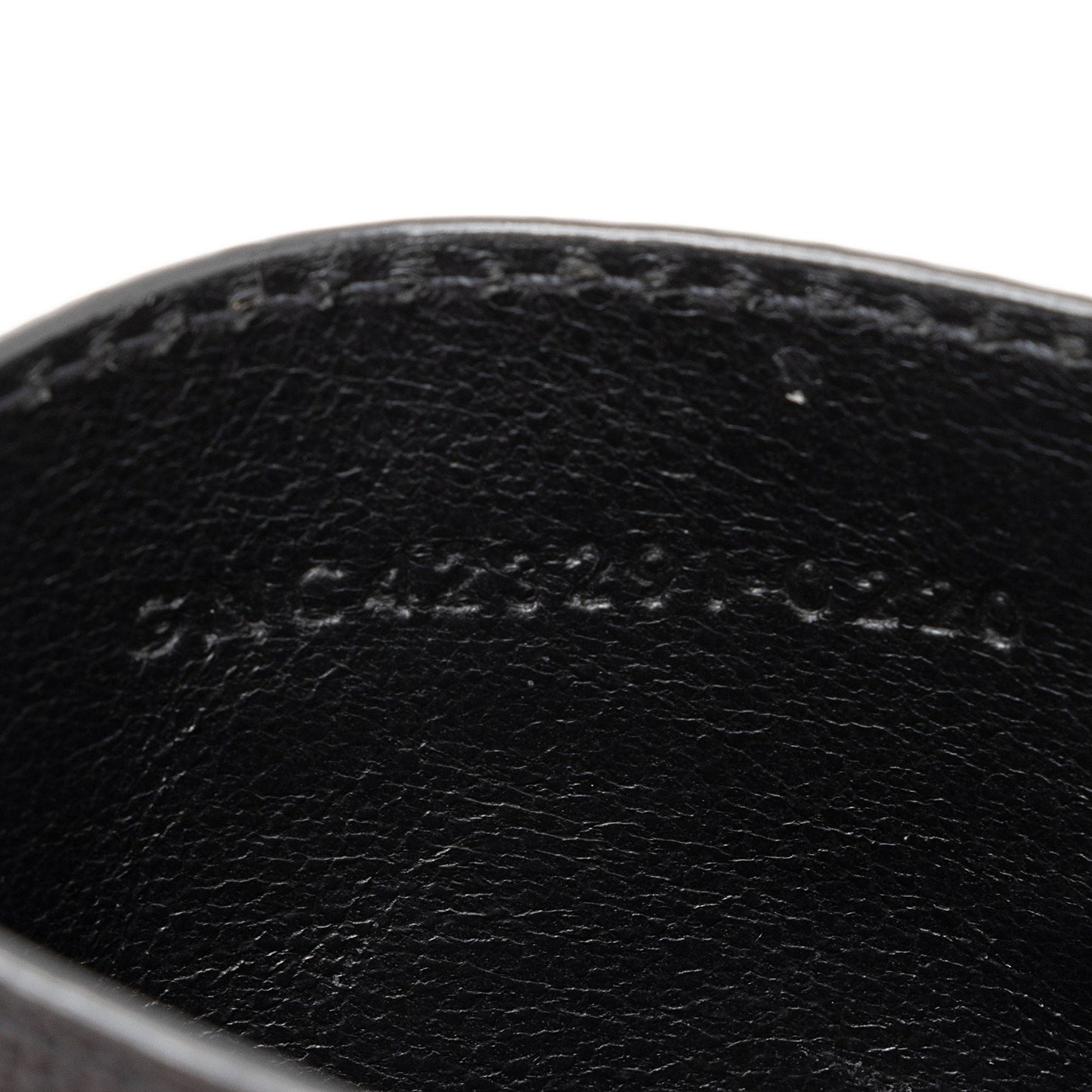Saint Laurent Matelasse Grain de Poudre Monogram Card Case Kamwcq