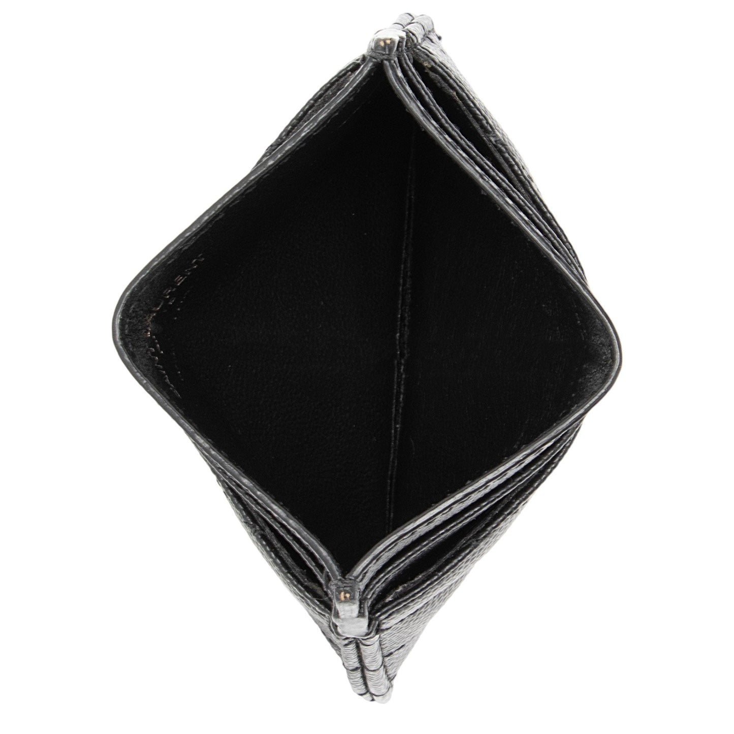 Saint Laurent Matelasse Grain de Poudre Monogram Card Case Kamwcq
