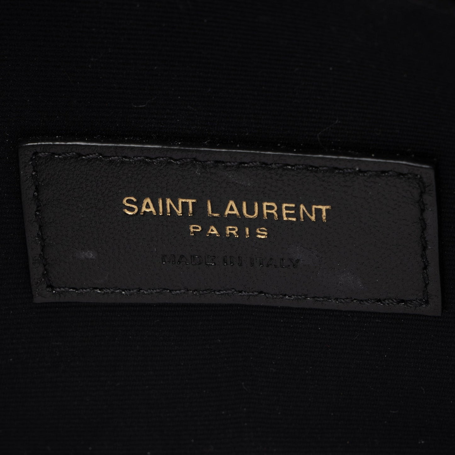 Saint Laurent Matelasse Grain de Poudre Monogram Cassandra Large Pouch O12zWn