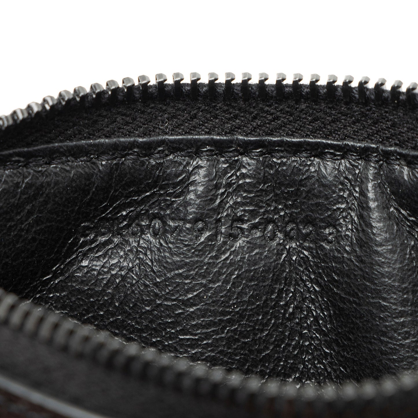 Saint Laurent Matelasse Grain de Poudre Monogram Fragments Zipper Card Case sDlJPU