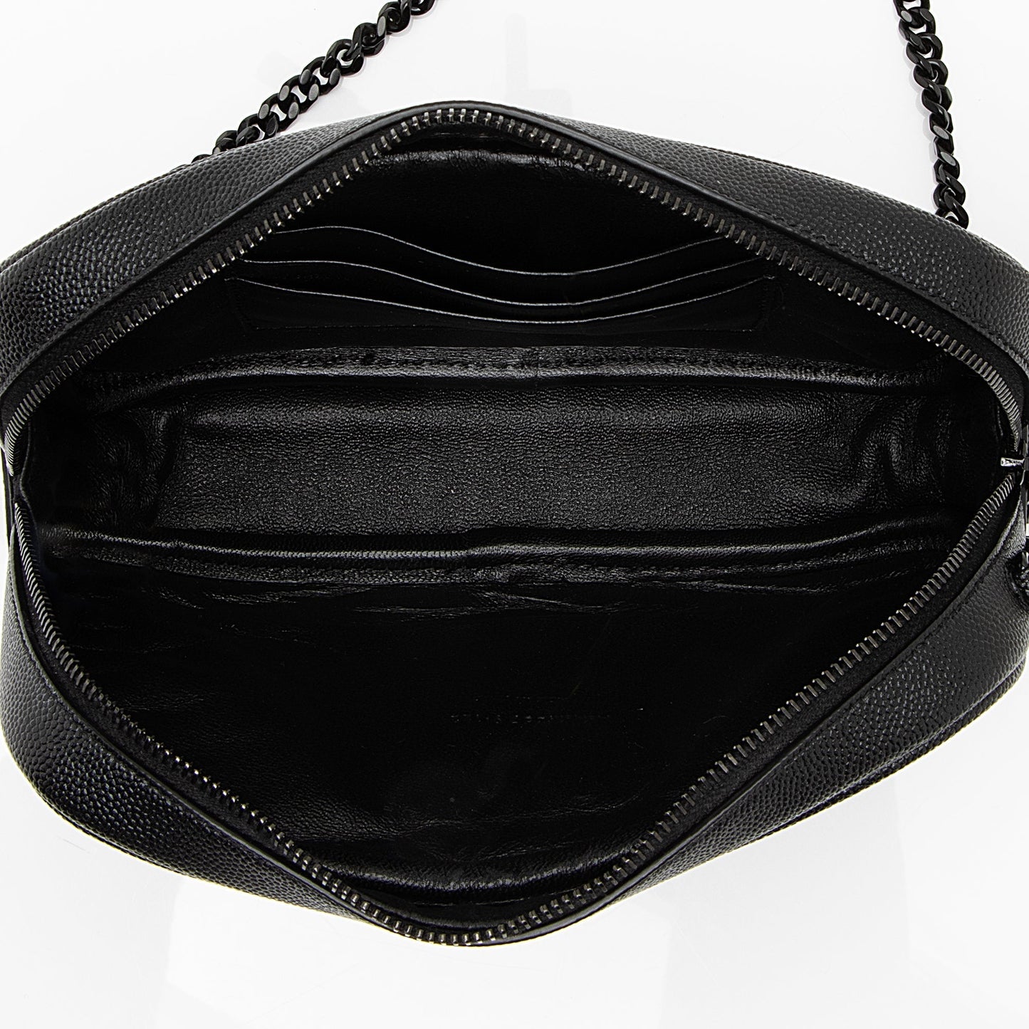 Saint Laurent Matelasse Grain de Poudre Monogram Lou Mini Camera Bag OVTrYb