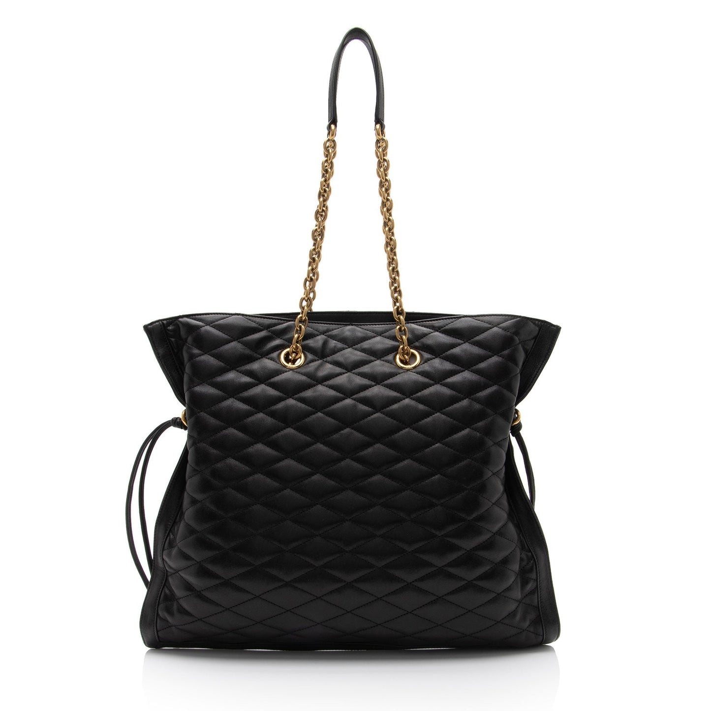 Saint Laurent Matelasse Quilted YSL Pochon Drawstring Tote EoGX4B