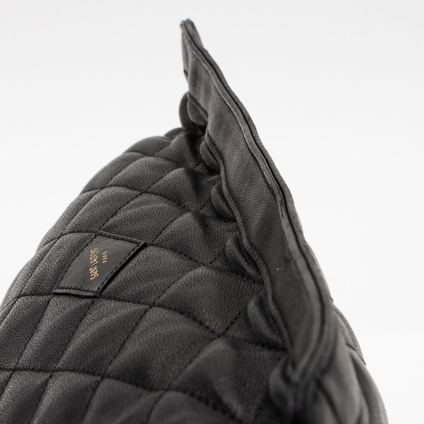 Saint Laurent Matelasse Quilted YSL Pochon Drawstring Tote EoGX4B