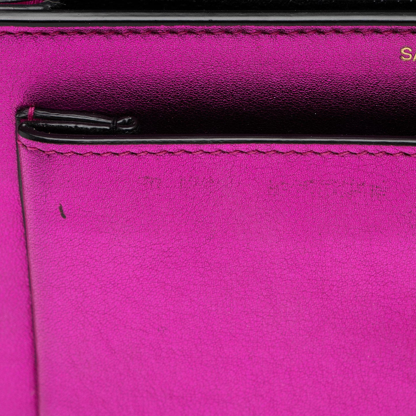 Saint Laurent Metallic Calfskin Monogram Sunset Small Shoulder Bag UXPbK2