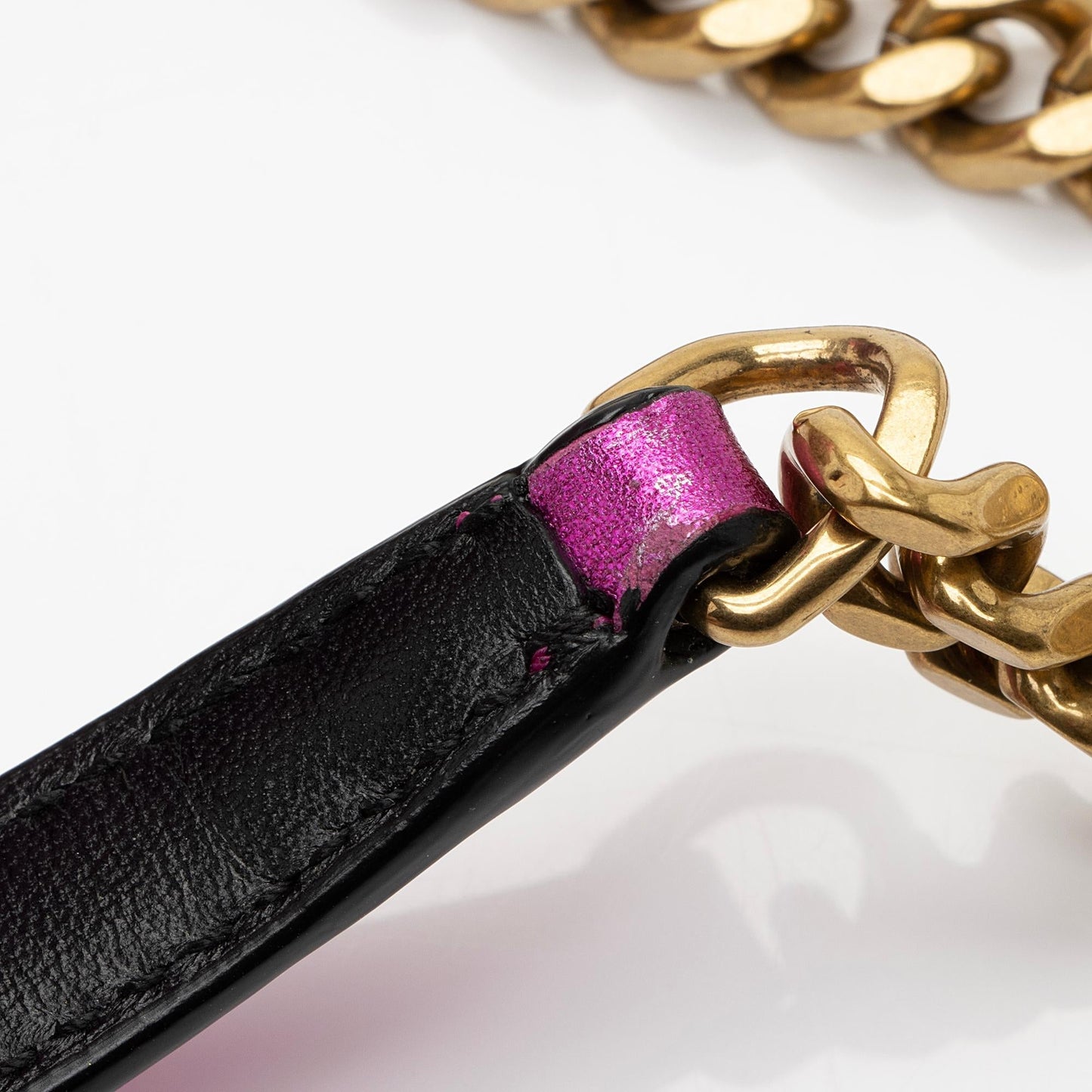 Saint Laurent Metallic Calfskin Monogram Sunset Small Shoulder Bag UXPbK2