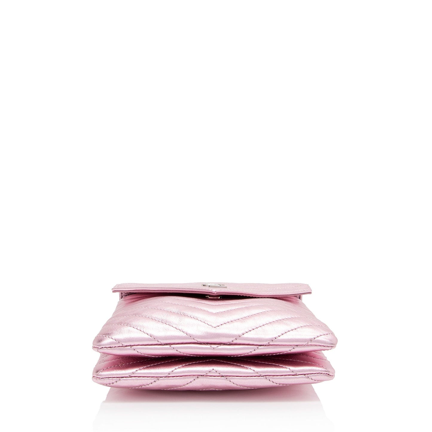 Saint Laurent Metallic Matelasse Lambskin Monogram Small Double Flap Bag IdIvhA