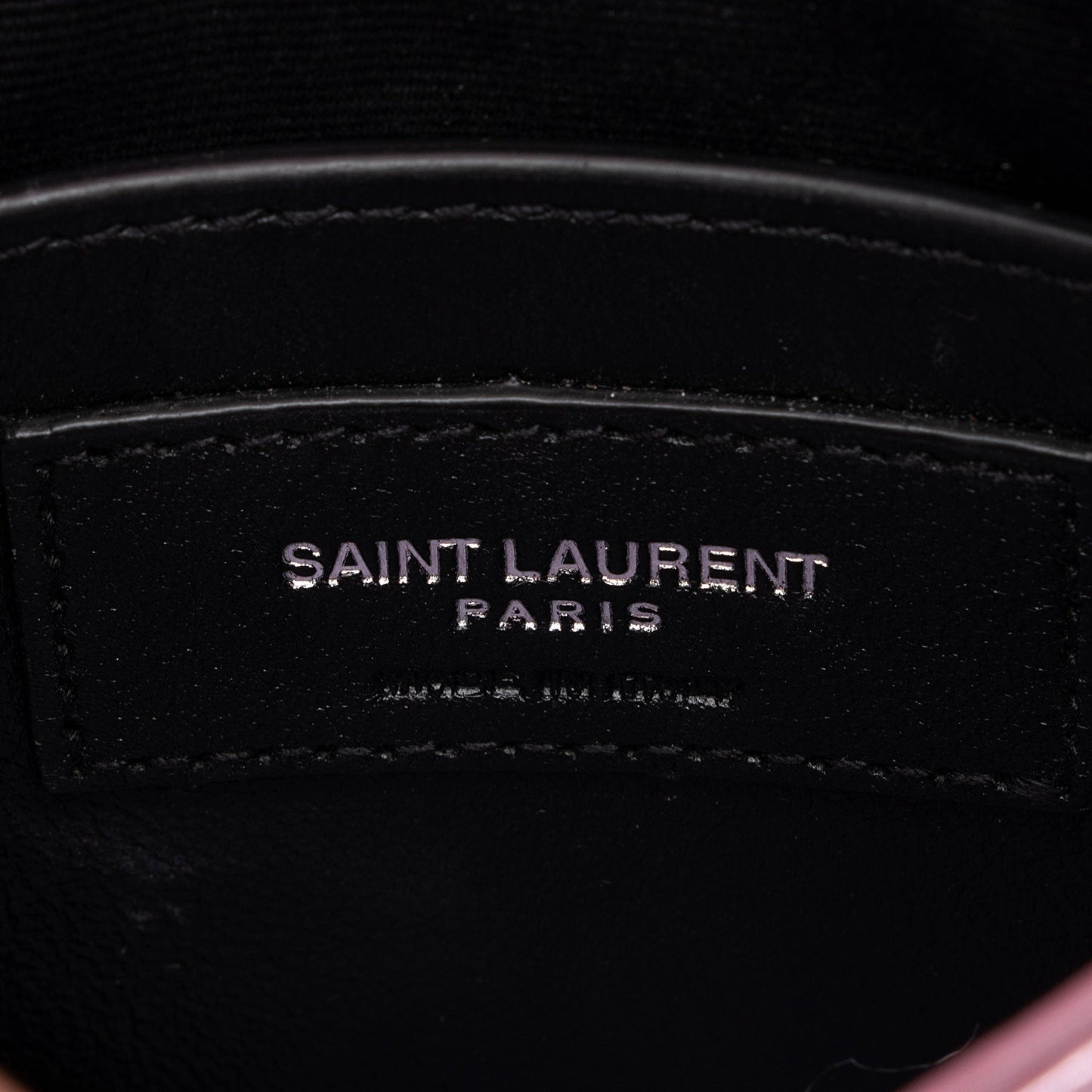 Saint Laurent Metallic Matelasse Lambskin Monogram Small Double Flap Bag IdIvhA