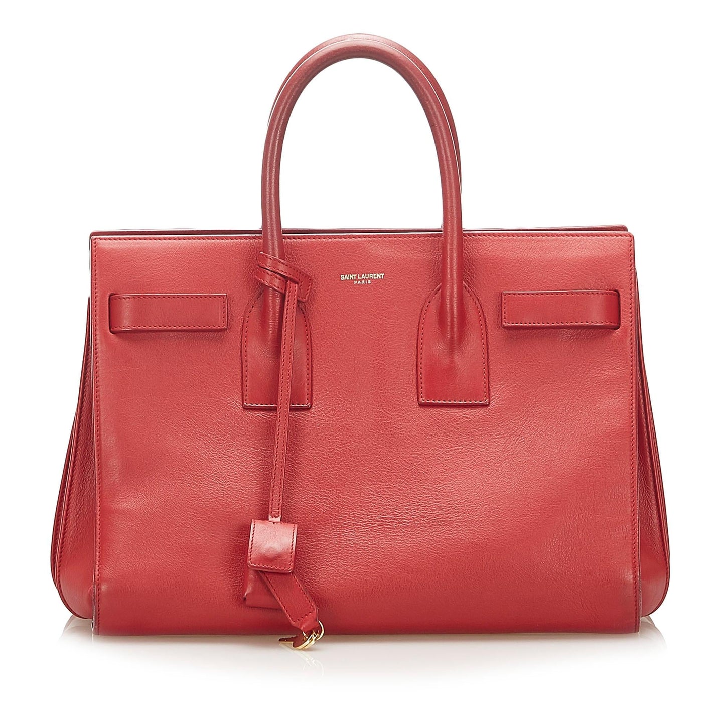 Saint Laurent Mini Sac De Jour Leather Handbag (SHG-18288