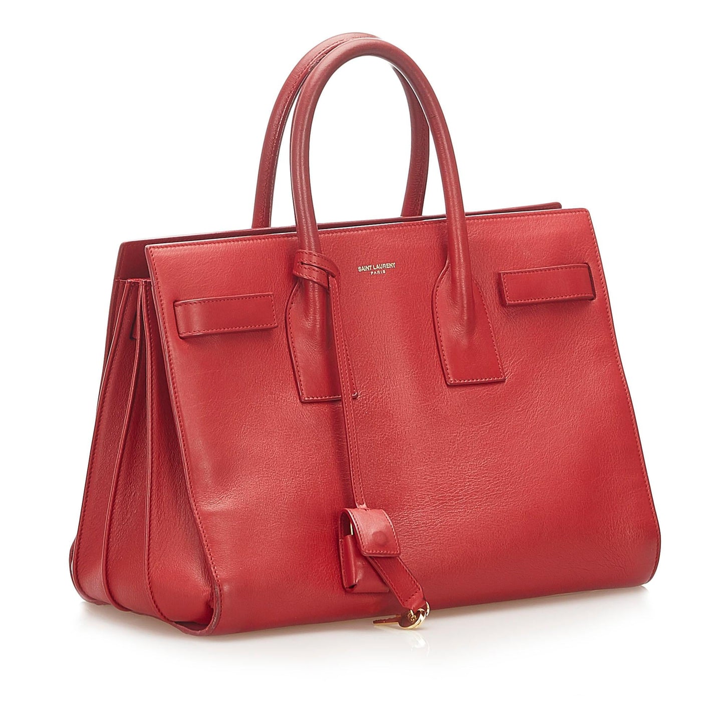 Saint Laurent Mini Sac De Jour Leather Handbag (SHG-18288