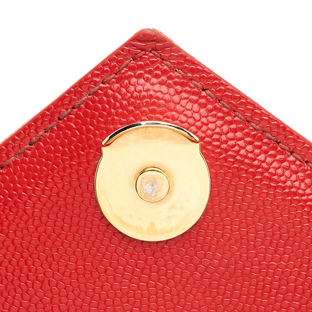 Saint Laurent Mixed Matelasse Leather Monogram Medium Shoulder Bag 19283