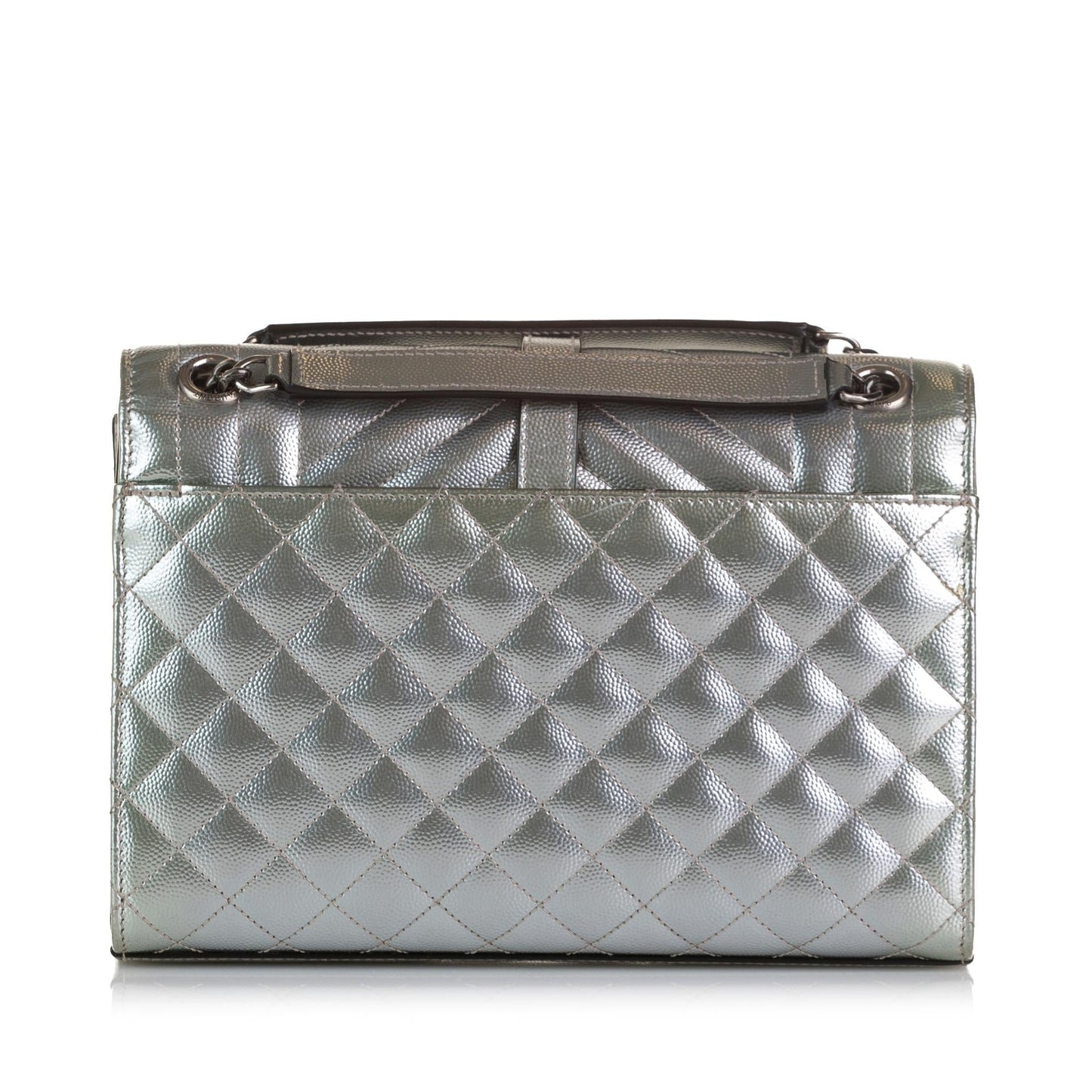 Saint Laurent Monogram Triquilt Envelope Chain Bag (SHG-37504