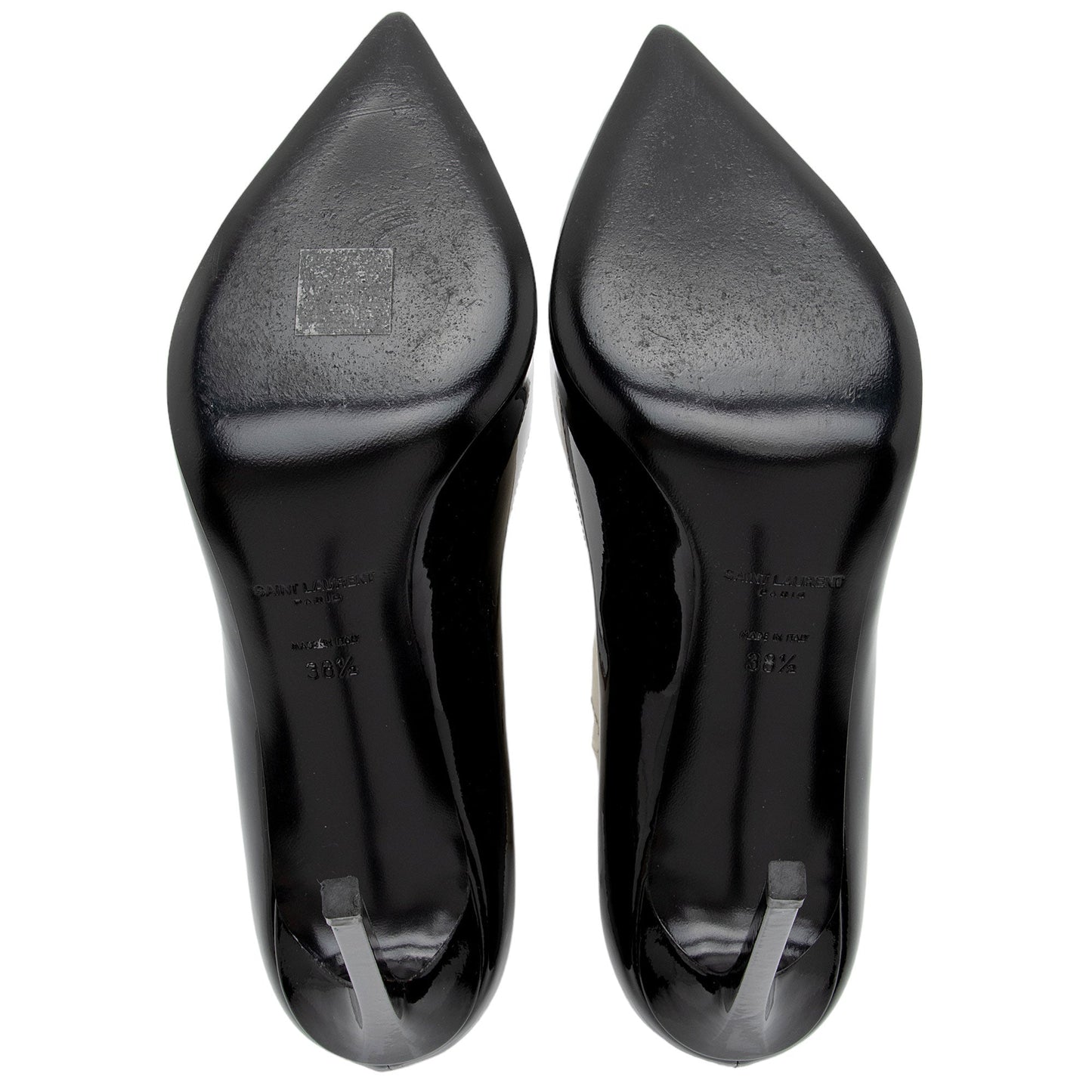Saint Laurent Patent Leather Paris Pumps - Size 8.5 / 38.5 fCSL0z
