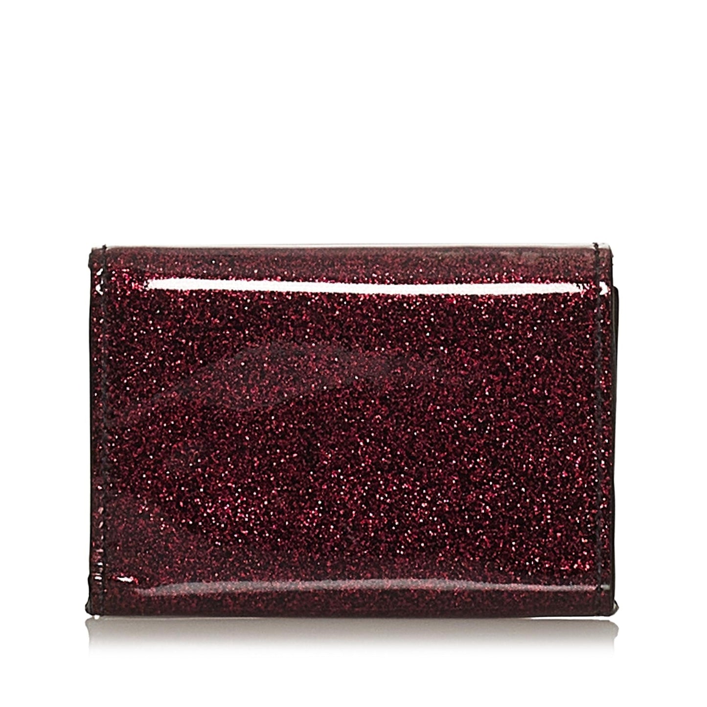 Saint Laurent Patent Leather Small Wallet (SHG-28917