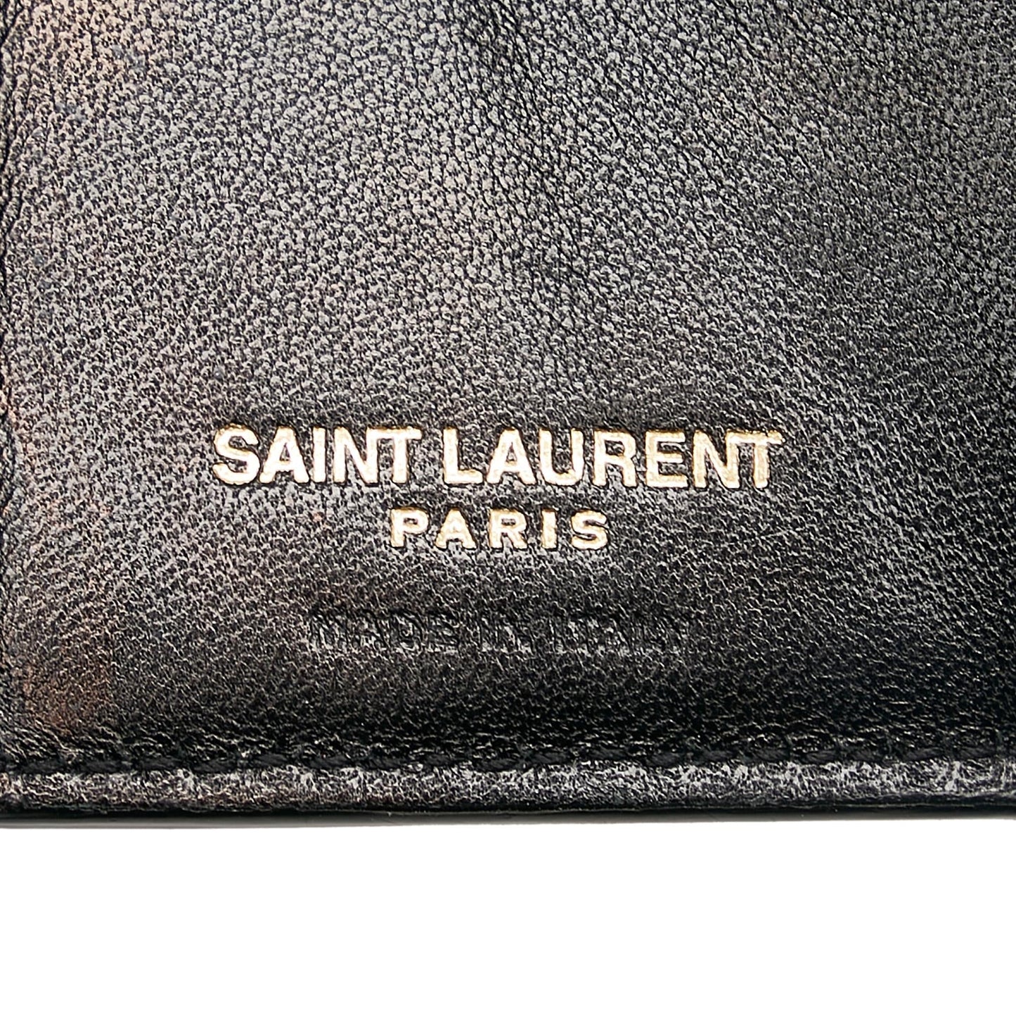 Saint Laurent Patent Leather Small Wallet (SHG-28917