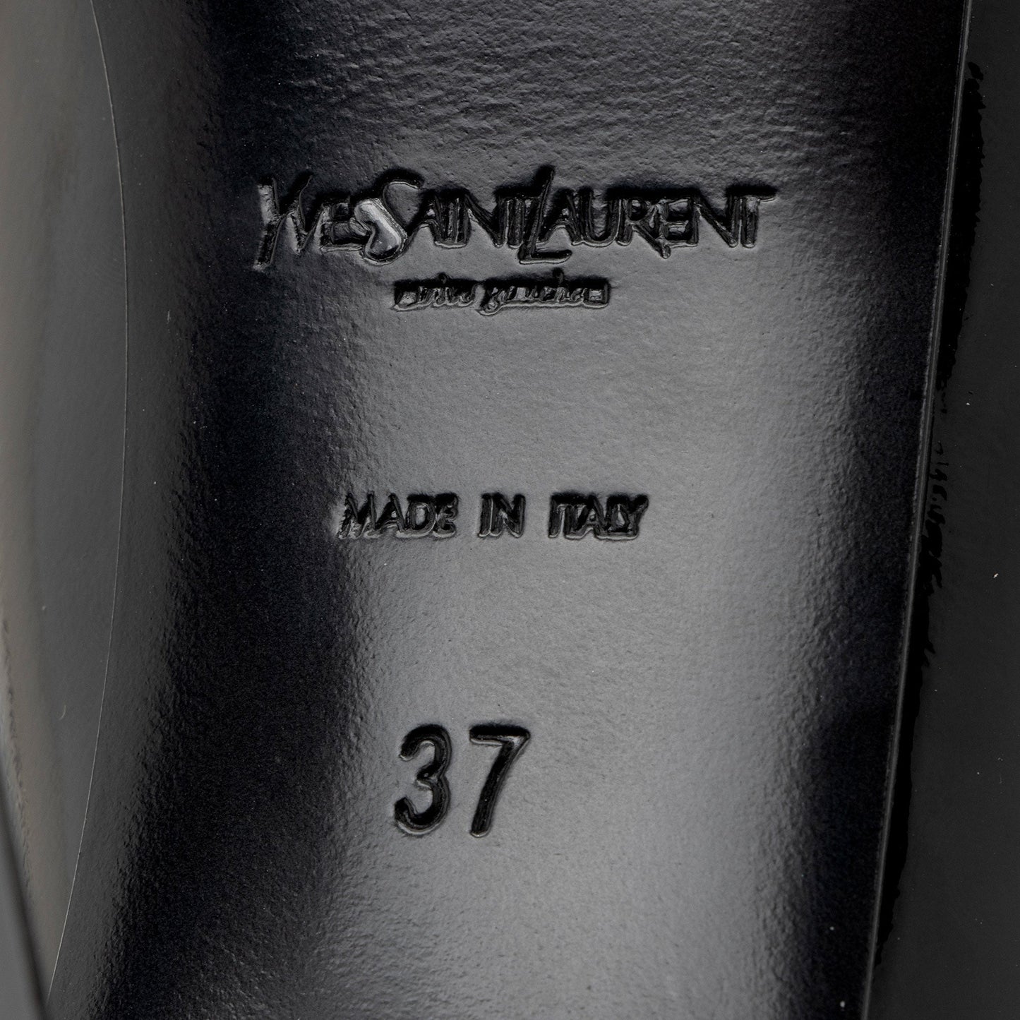 Saint Laurent Patent Leather Tribtoo Pumps - Size 7 / 37 FJ22yT