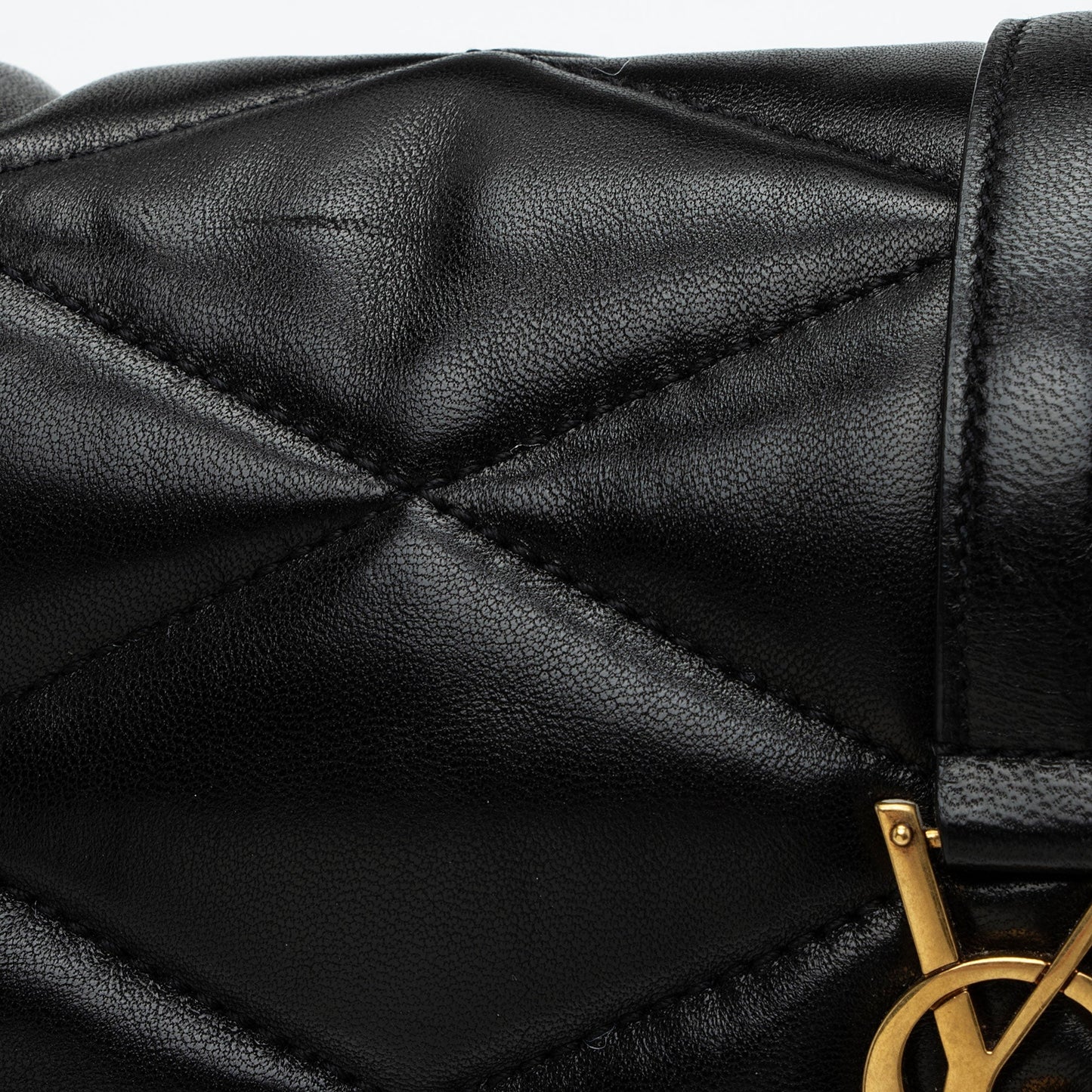 Saint Laurent Quilted Lambskin Monogram Le 57 Hobo 46zvkL