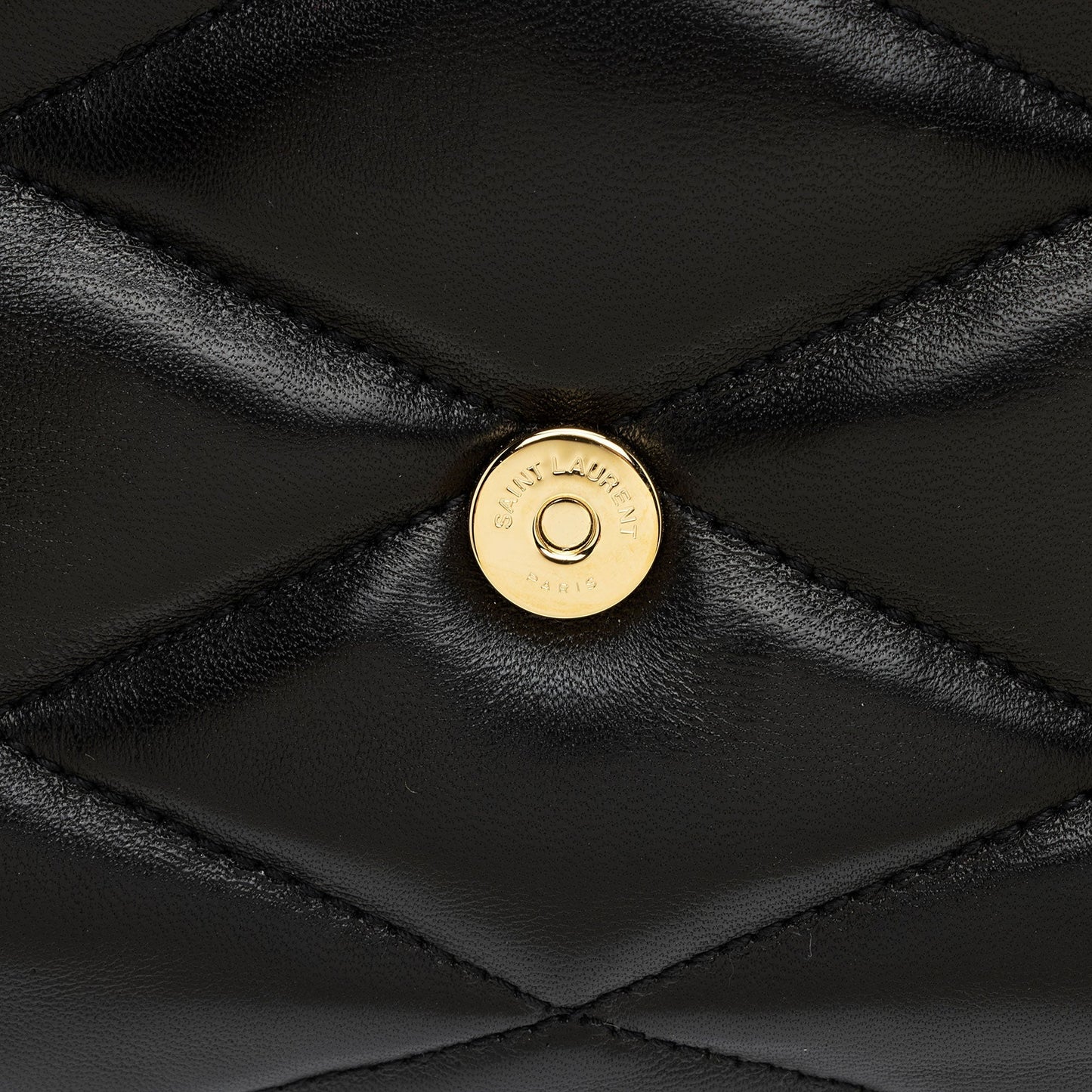 Saint Laurent Quilted Lambskin Monogram Le 57 Hobo 46zvkL