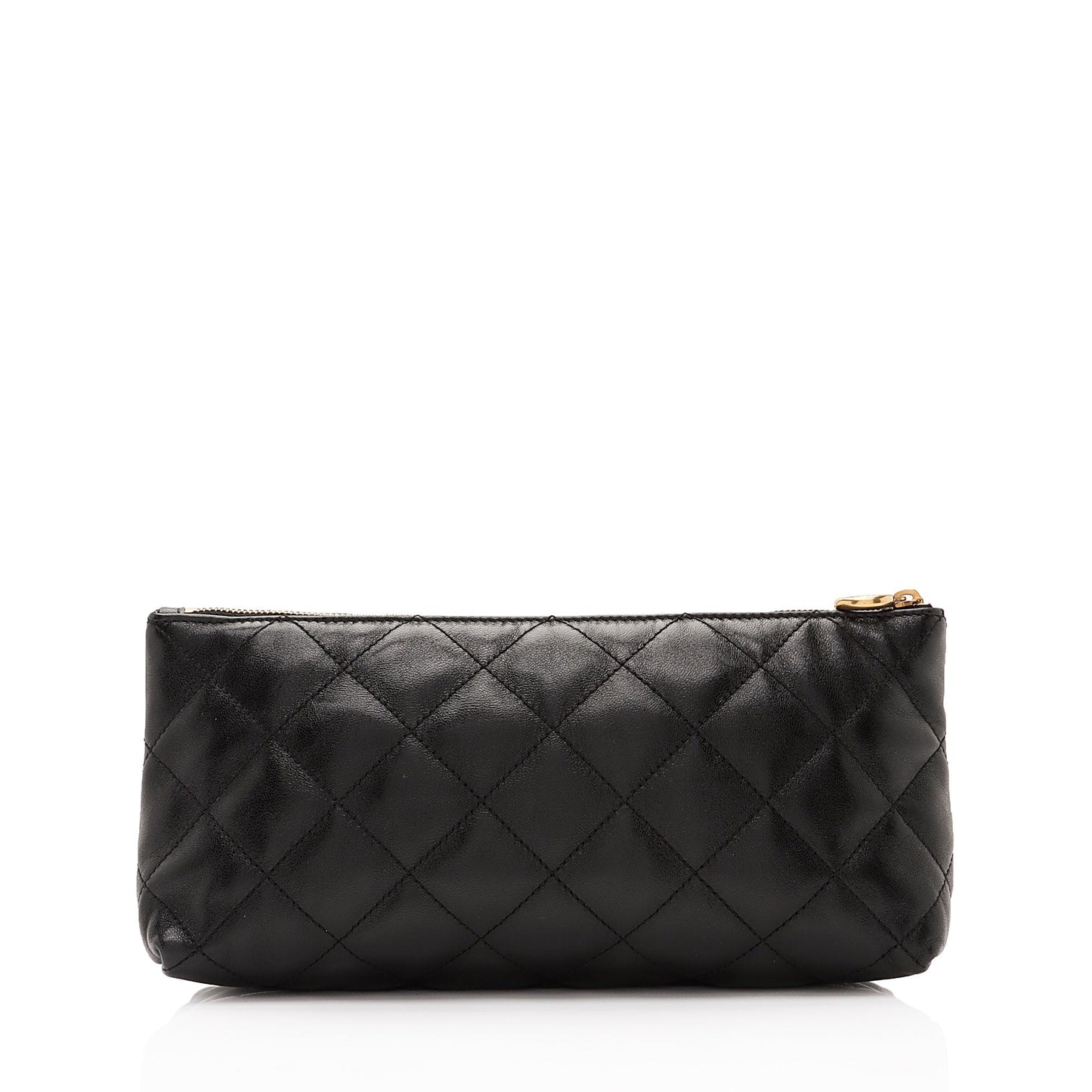 Saint Laurent Quilted Lambskin Pouch ixv7Bg