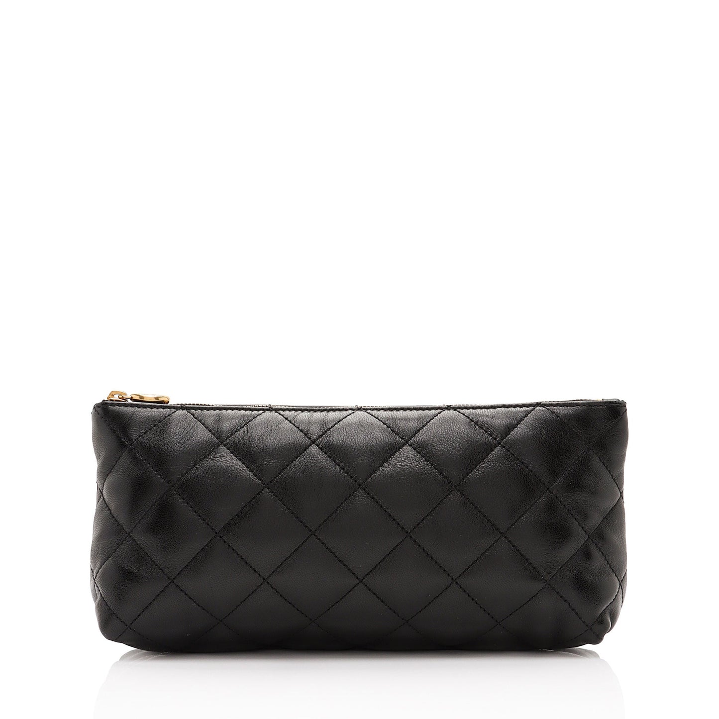 Saint Laurent Quilted Lambskin Pouch ixv7Bg