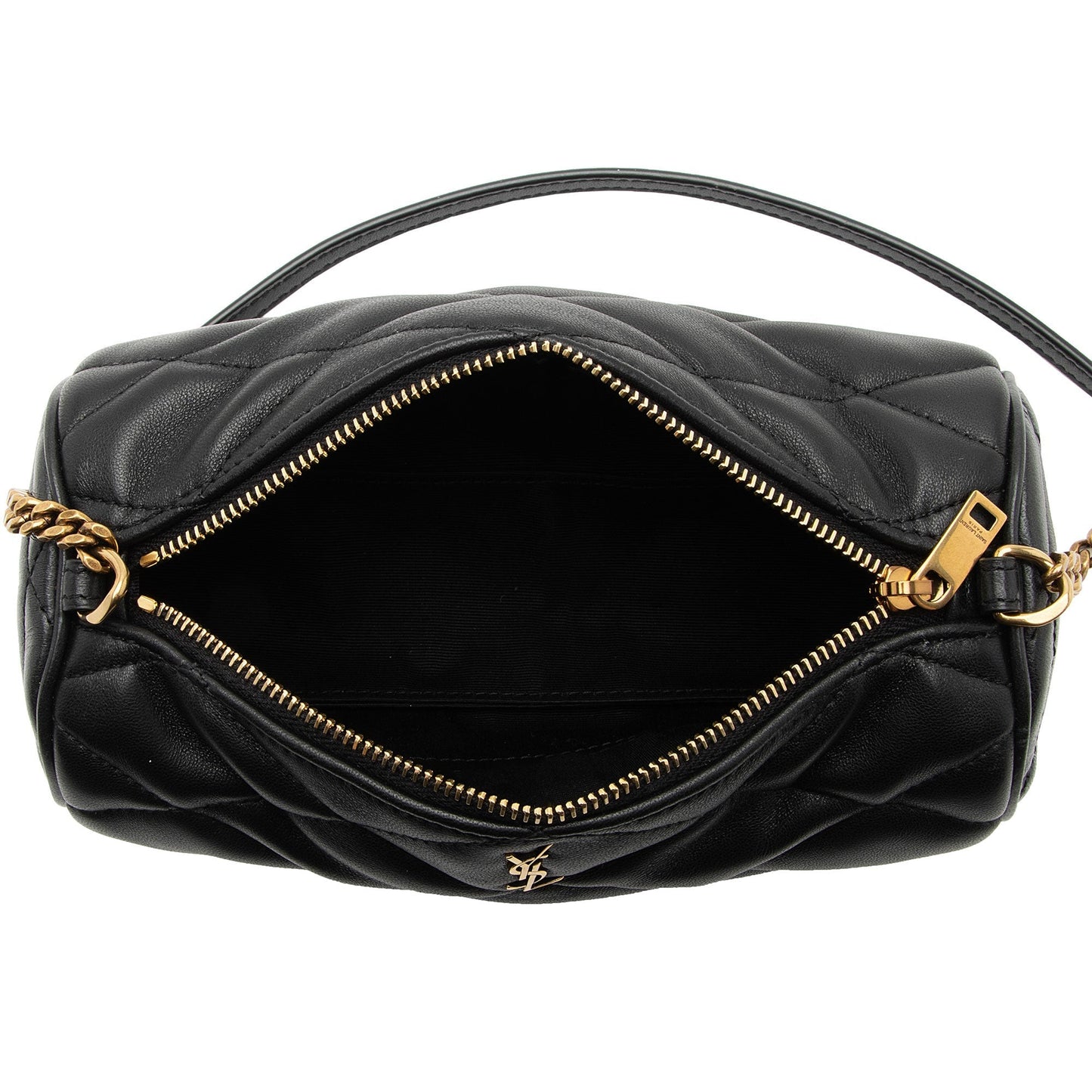 Saint Laurent Quilted Lambskin Sade Mini Tube Bag WvSgLo