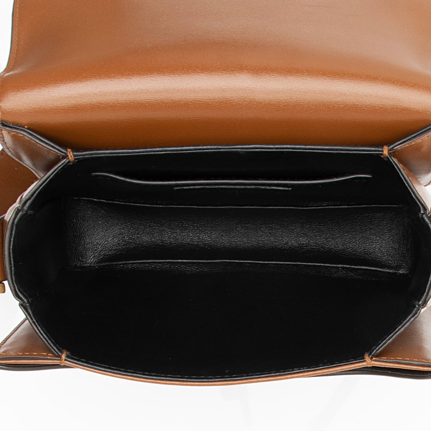 Saint Laurent Smooth Calfskin Monogram Le 61 Saddle Small Crossbody Bag 23810