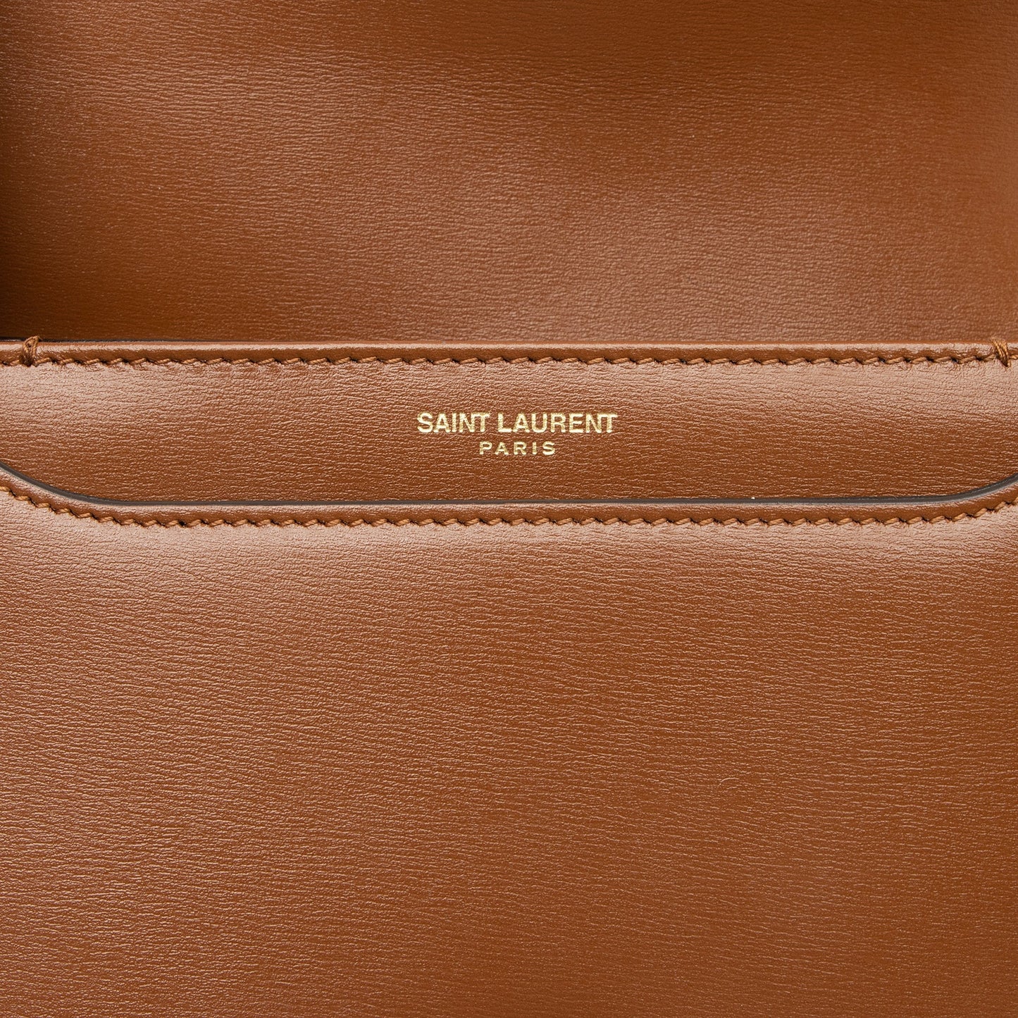 Saint Laurent Smooth Calfskin Monogram Le 61 Saddle Small Crossbody Bag 23810