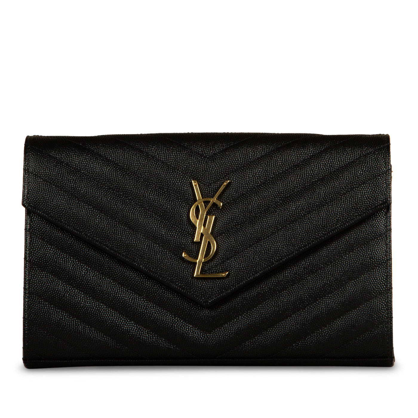 Saint Laurent Monogram Chain Wallet