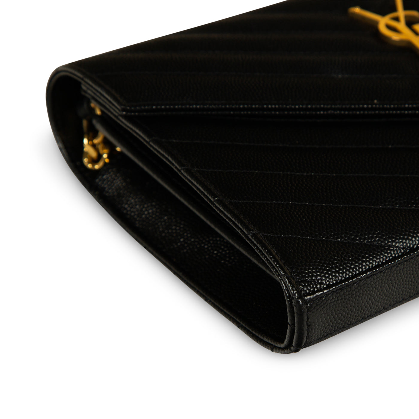Saint Laurent Monogram Chain Wallet