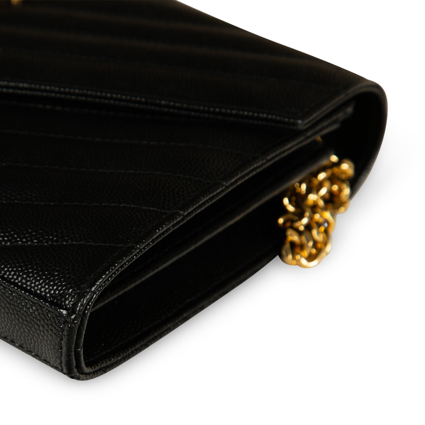 Saint Laurent Monogram Chain Wallet
