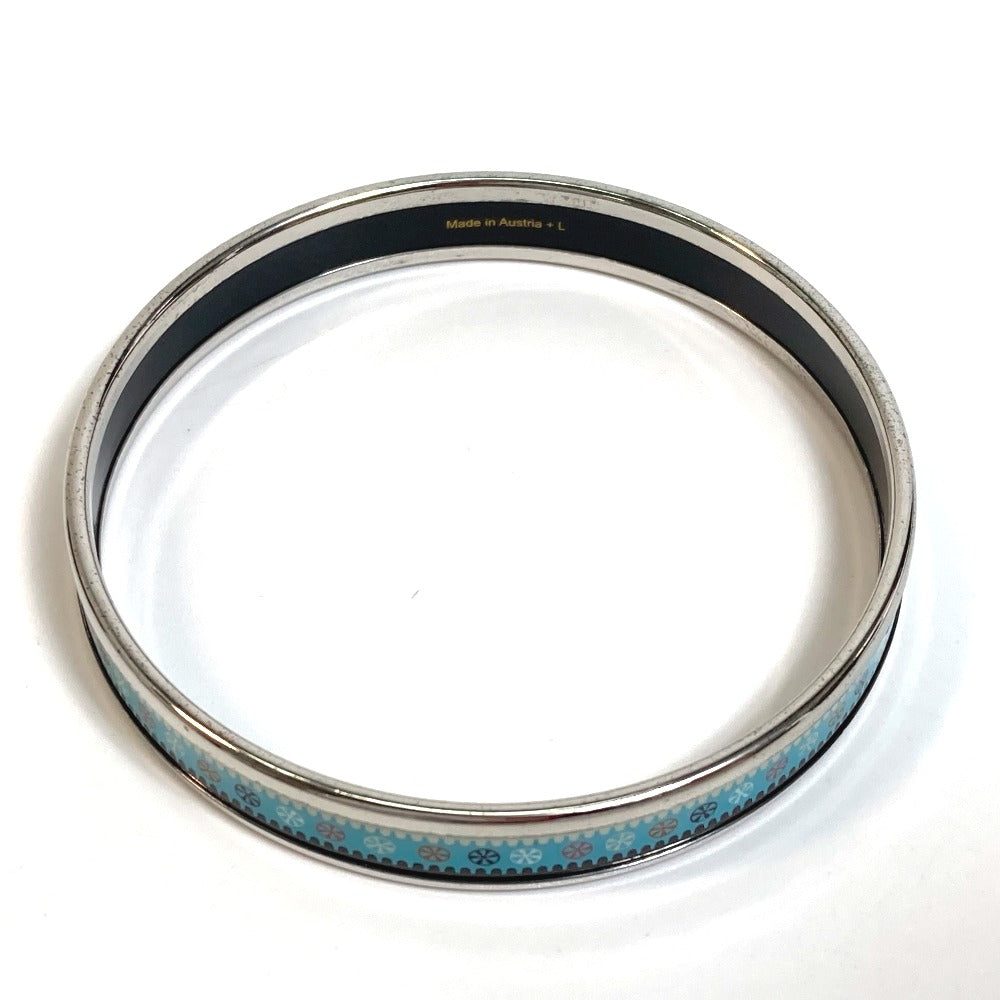 HERMES Bangle Cloisonne Light blue Emaille PM Women  d