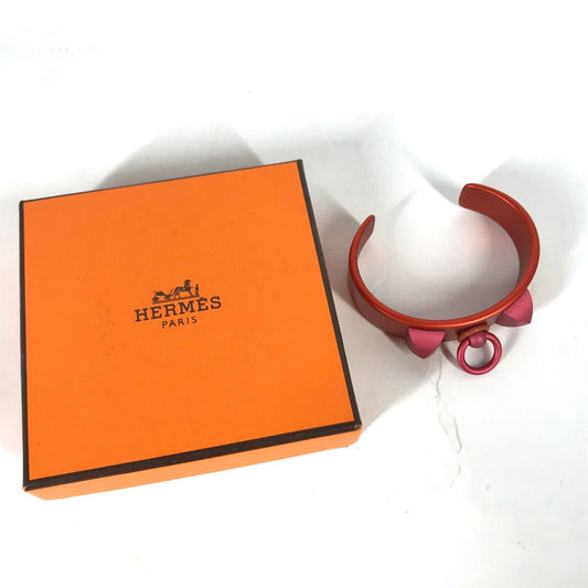 HERMES Bangle Aluminum Orange type Cory Edssian medor sunset Women  d
