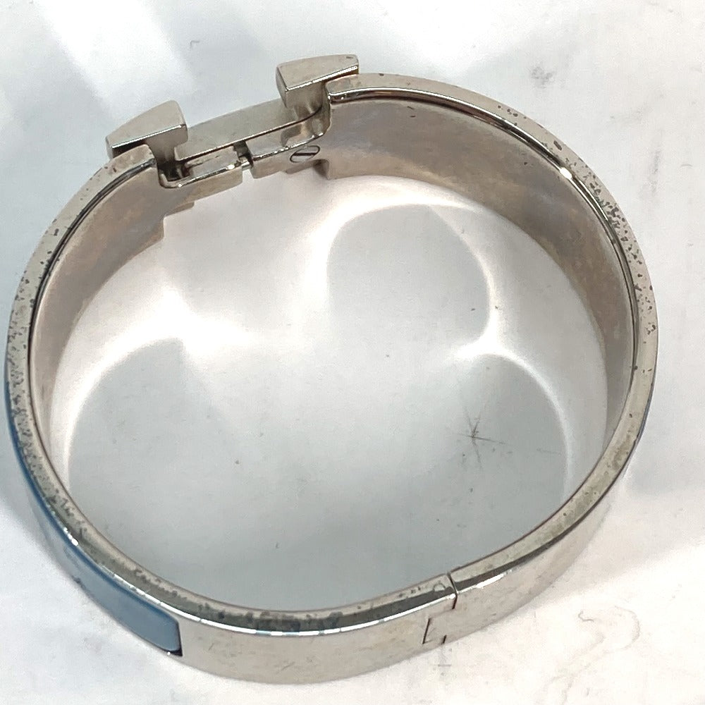 HERMES Bangle metal blue Accessories Bracelets Click crack GM Women  d